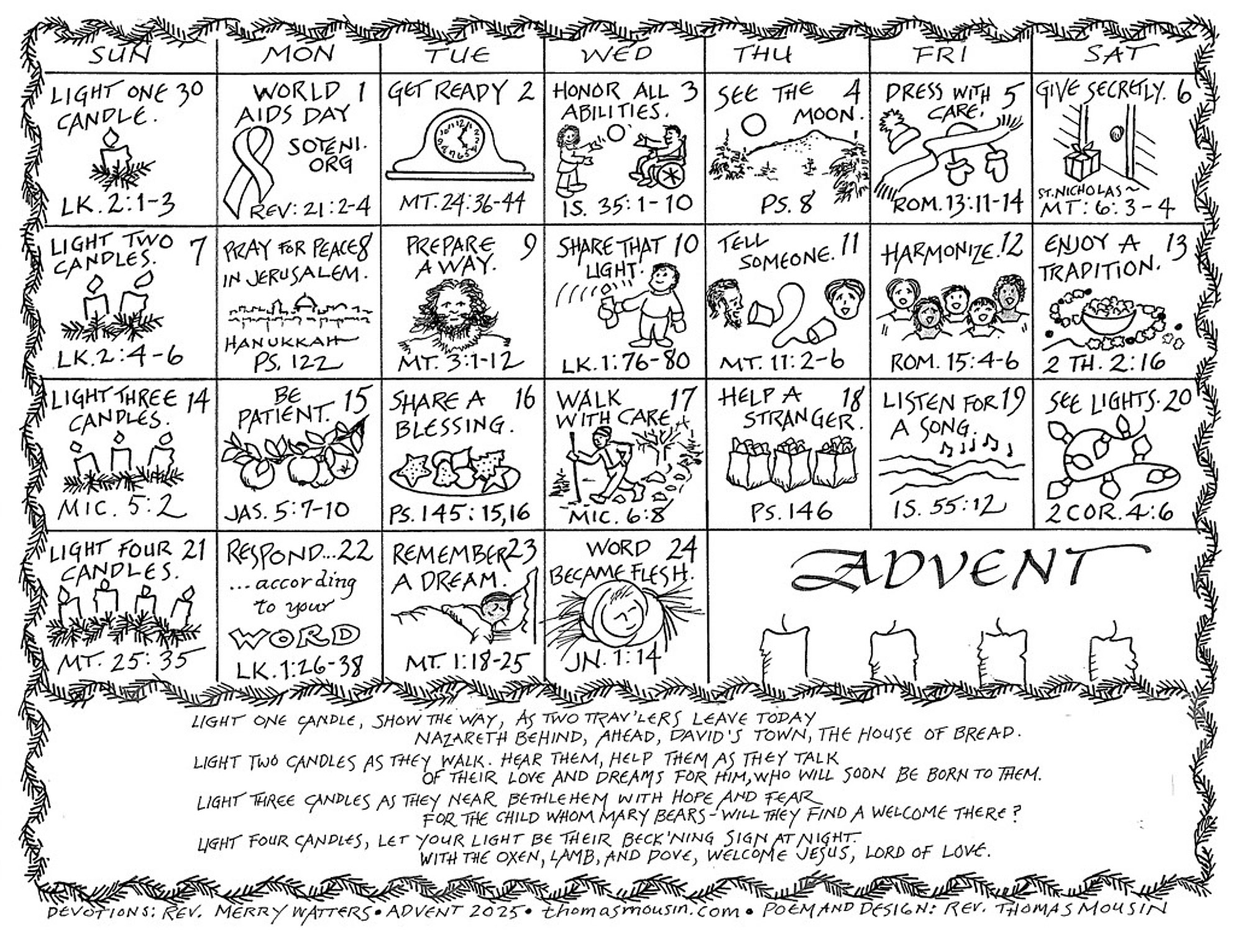 DOWNLOAD The 2025 Advent Calendar